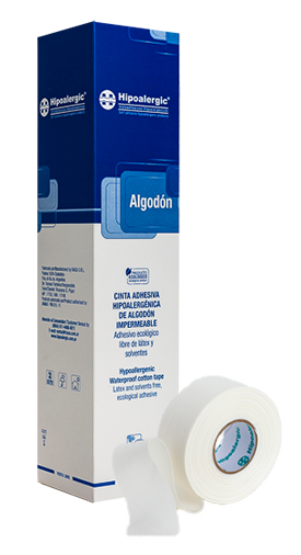 Cinta adhesiva
HIPOALERGIC ALGODÓN