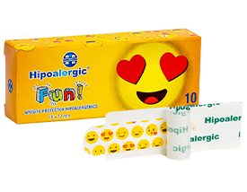 Apósitos pediátricos
HIPOALERGIC FUN!