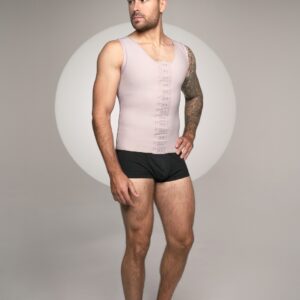 Chaleco tipo musculosa con cierre frontal (masculino) 90820